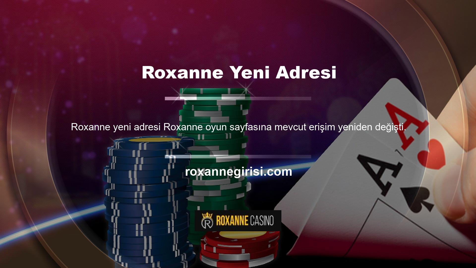 Bu site artık eski Roxanne oyun sitesi giriş adresiniz yerine Roxanne adresinizden hizmet vermektedir