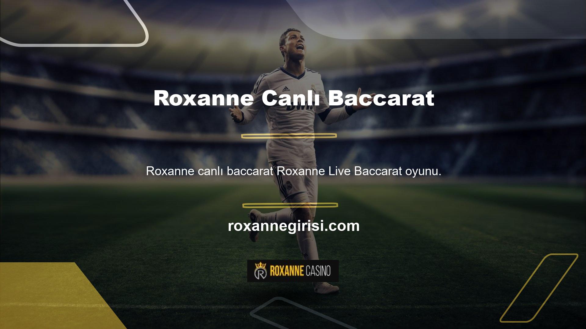 Roxanne Canlı Bakara Oyunları Birçok etkileşime sahip Roxanne Live Baccarat oyunları sizi çok stresli bir sürece sokabilir